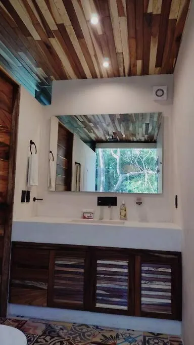 Reflective Jungle Treehouse With Plunge Pool Apartment Tulum 0*,