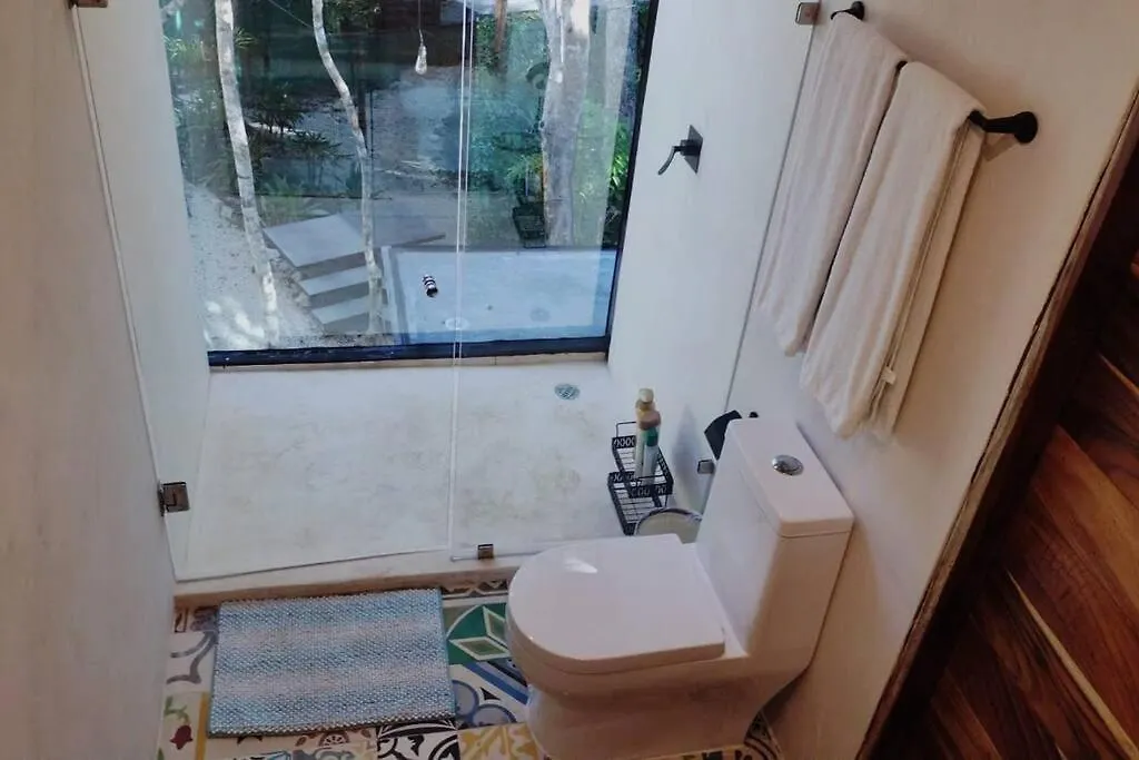 Reflective Jungle Treehouse With Plunge Pool Apartment Tulum