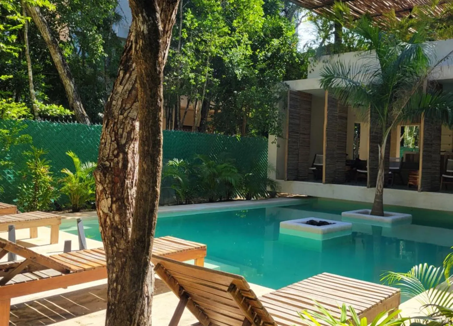 Reflective Jungle Treehouse With Plunge Pool Apartment Tulum Mexico