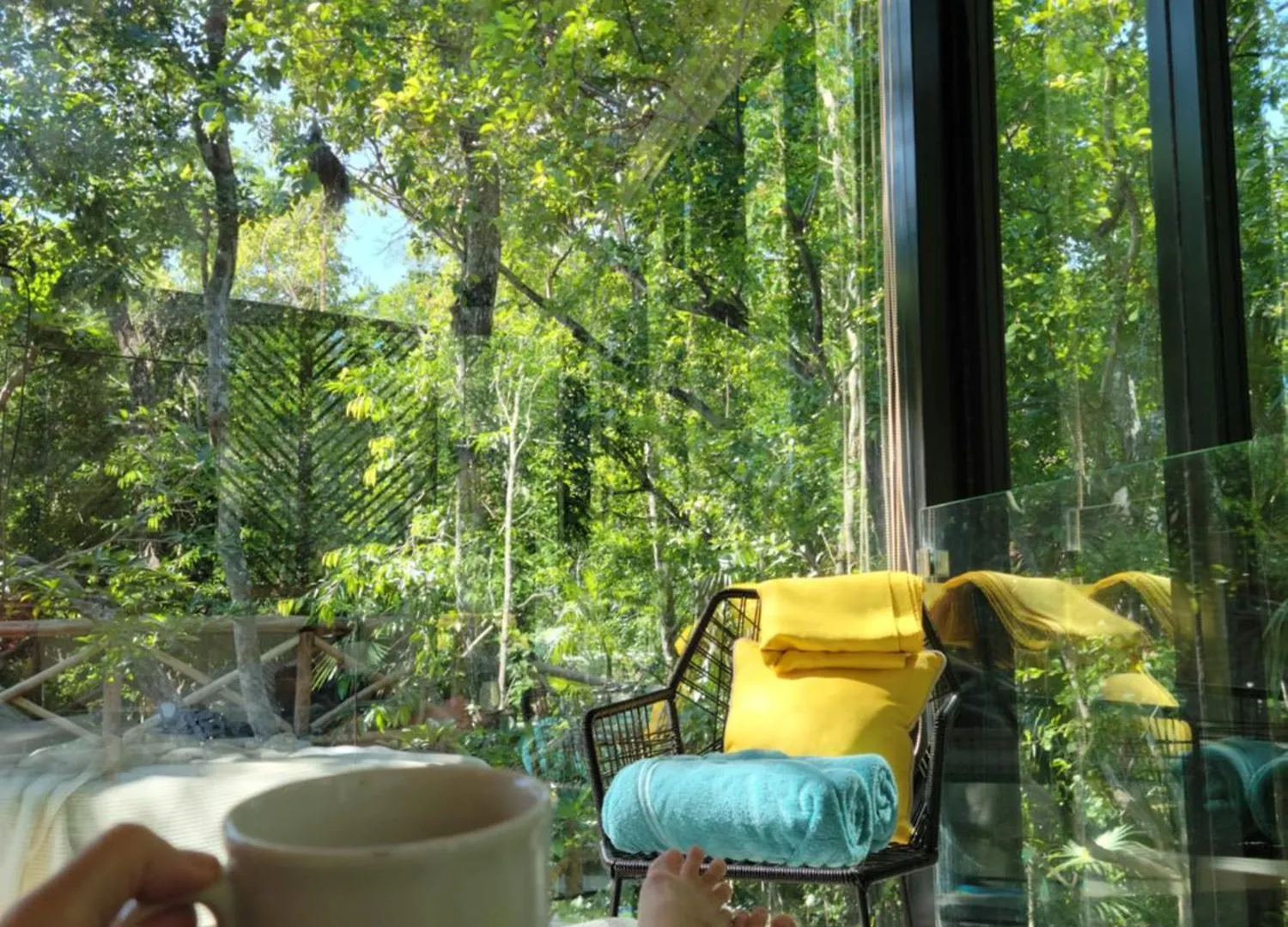 Reflective Jungle Treehouse With Plunge Pool Apartment Tulum